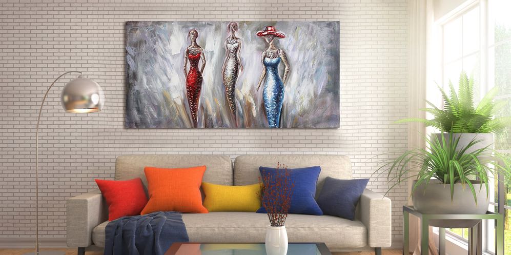 Fashionistas De Paris - paintingsonline.com.au