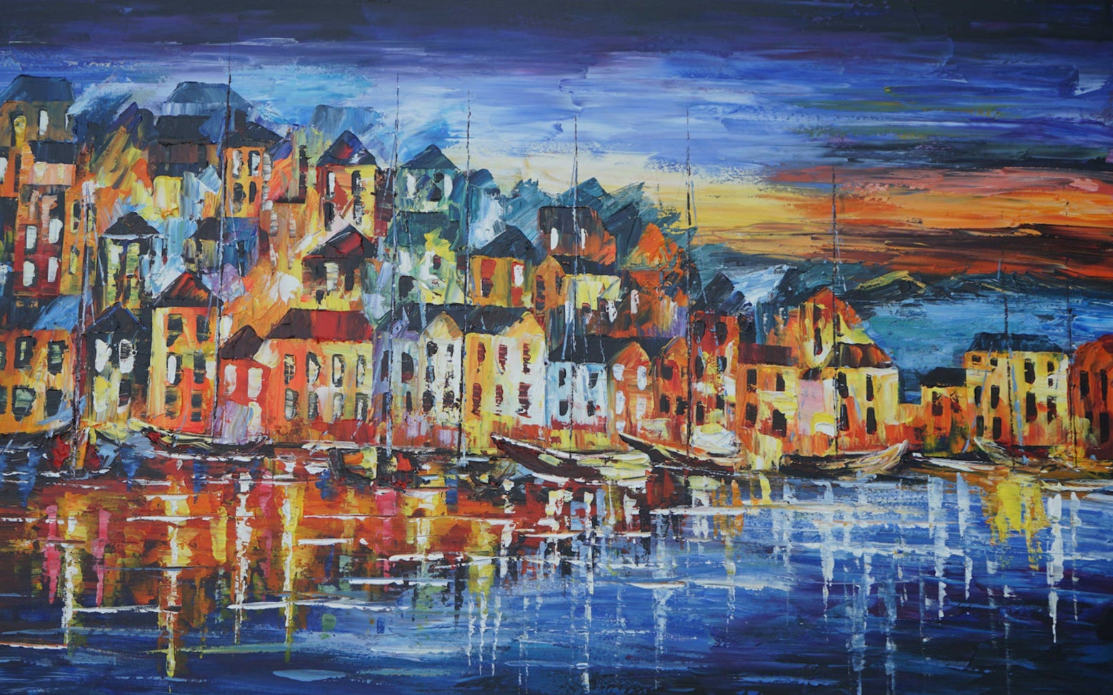 Town of Lights - paintingsonline.com.au