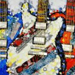 Mix Media Musix Abstract - paintingsonline.com.au