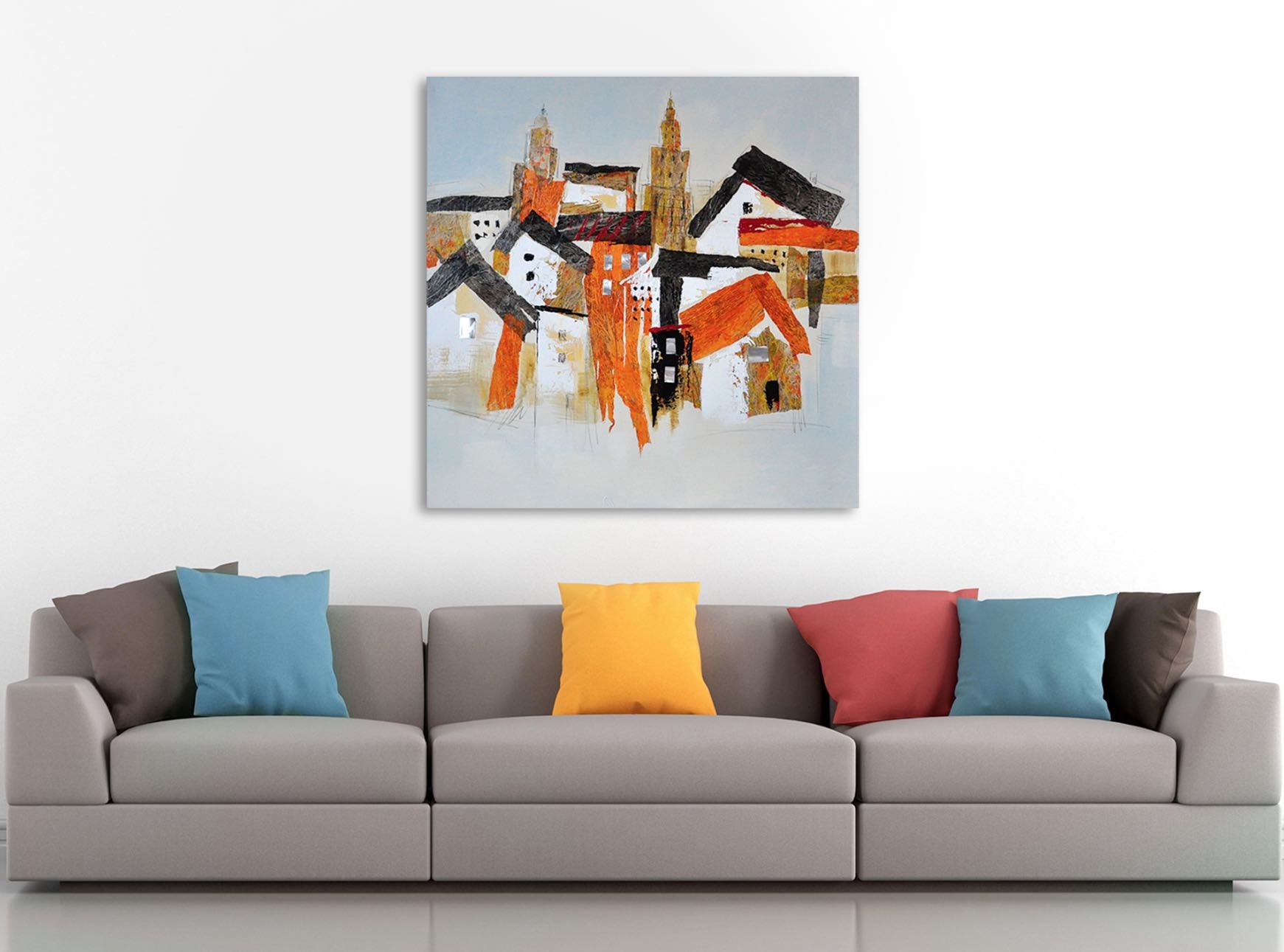 Simple Living Sample | Cityscape Art