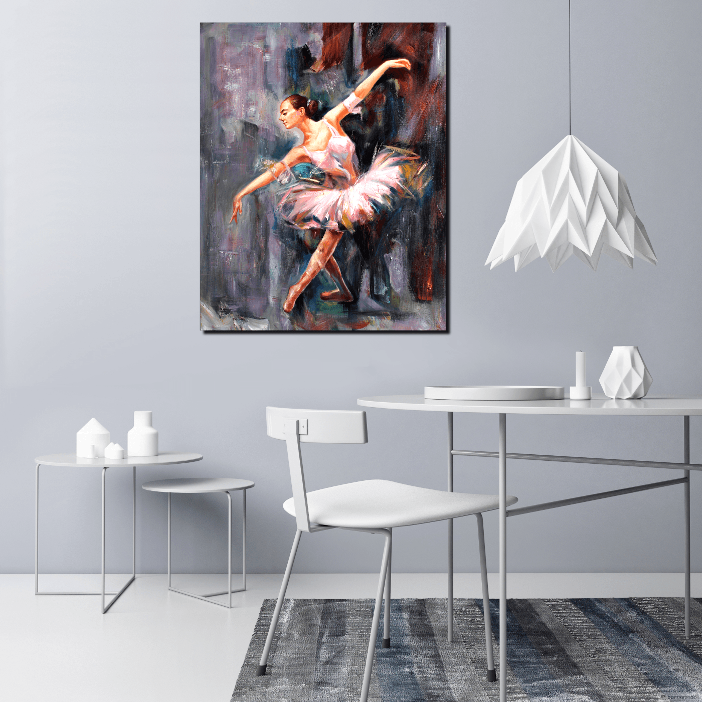 Swan En Pointes | Figurative Art