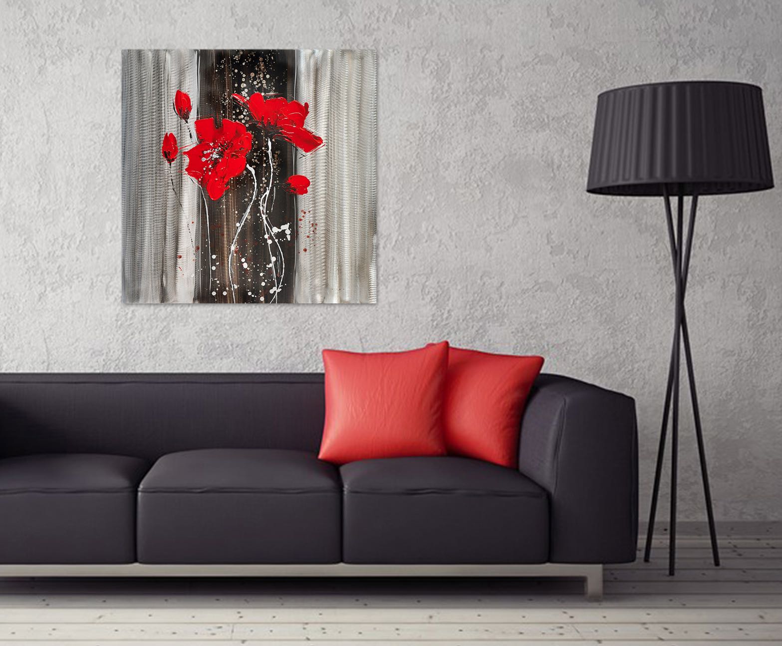 The Poppy's Dance | Floral Art