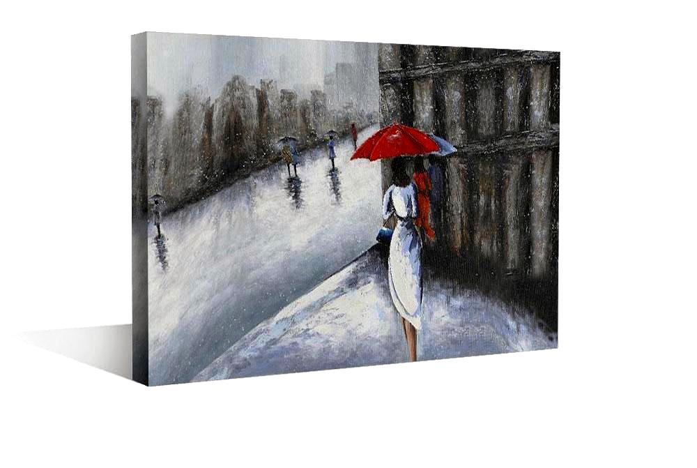 Walk In The Rain - paintingsonline.com.au